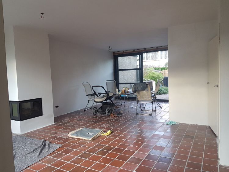 WARP Systems eengezinswoning SpeeTile systeem voor installatie