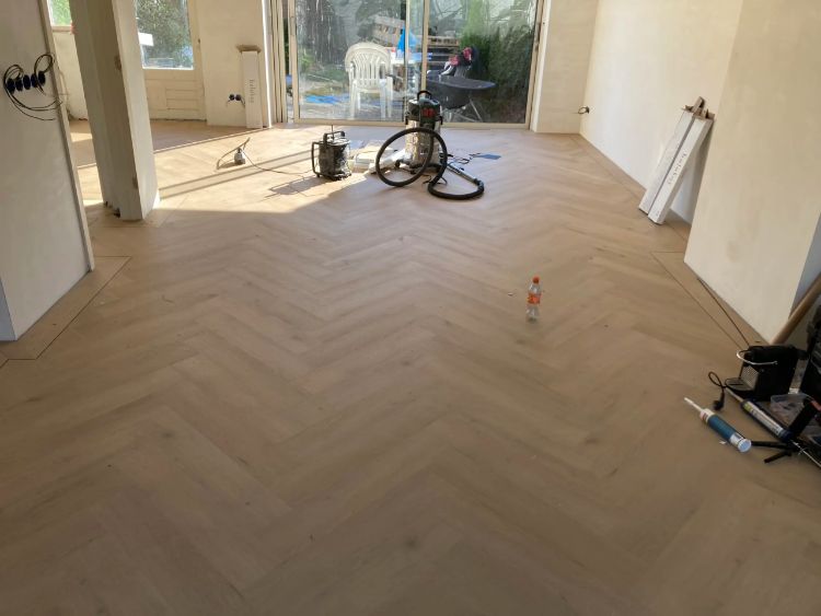 WARP Systems rijtjeswoning SpeeTherm Systeem incl afwerkvloer