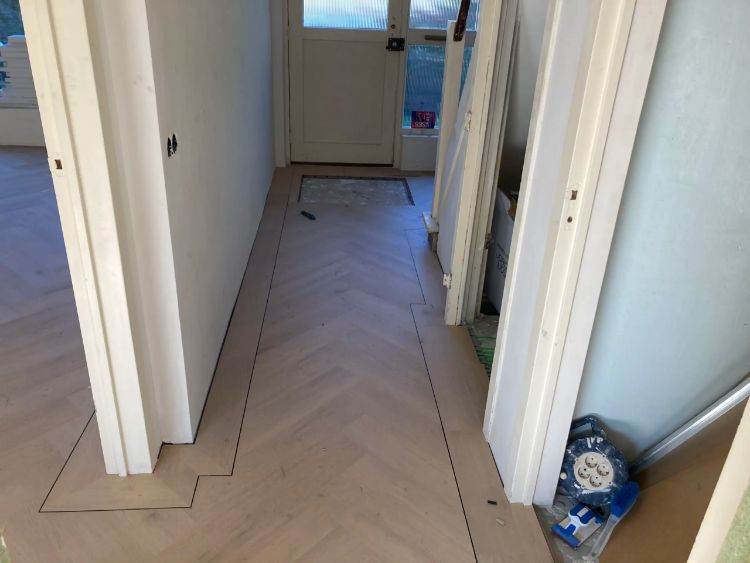 WARP Systems rijtjeswoning SpeeTherm Systeem incl afwerkvloer