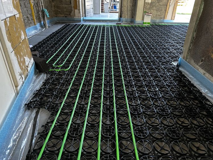 WARP Systems hoekwoning SpeeTile Systeem SpeeTube installeren