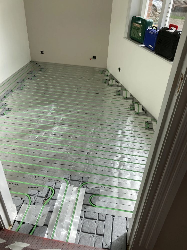 WARP Systems benedenwoning SpeeTherm systeem 