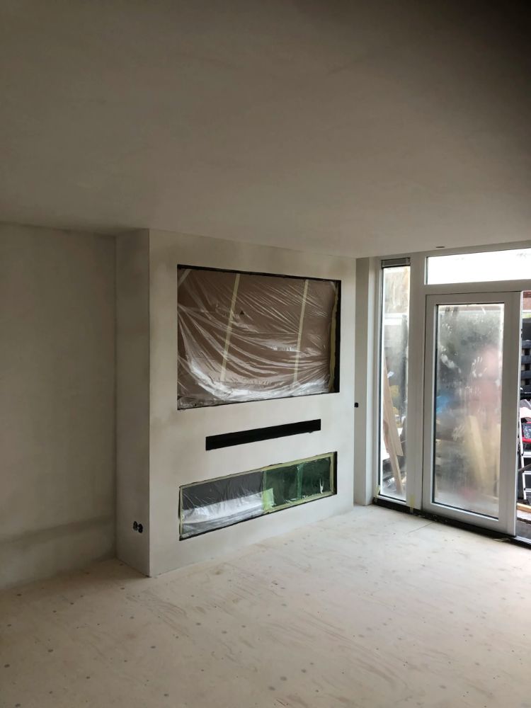 WARP Systems rijtjeswoning SpeeTile Systeem houten ondervloer