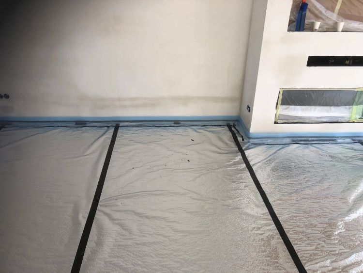 WARP Systems rijtjeswoning SpeeTile Systeem reflectiefolie