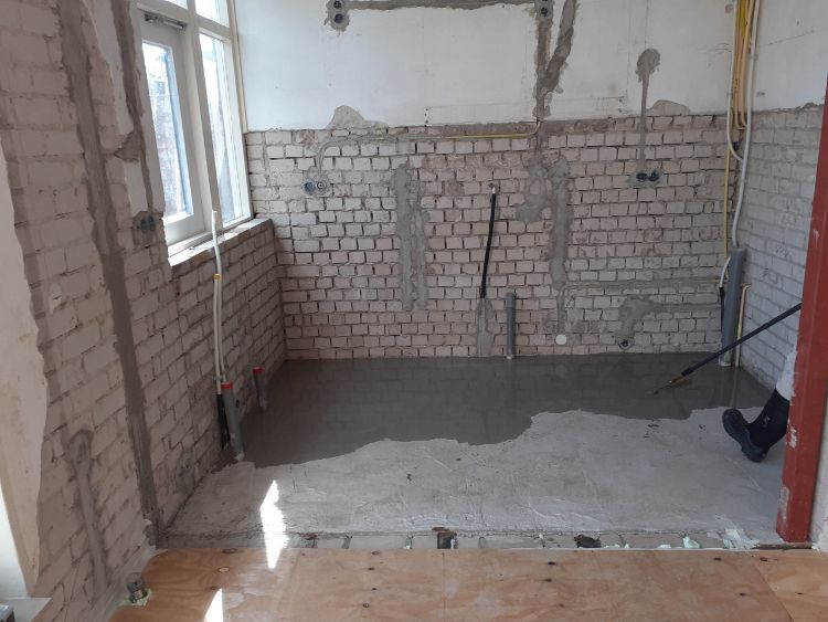 WARP Systems woning SpeeTile systeem vooregalisatie