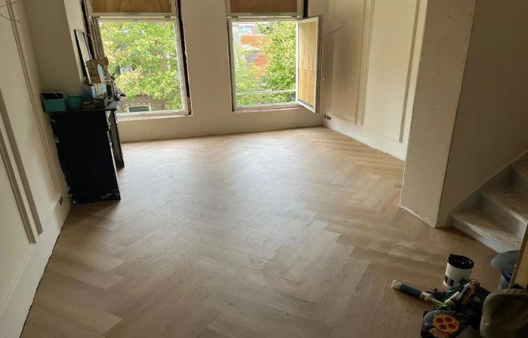 WARP Systems maisonettewoning SpeeTile systeem eindresultaat