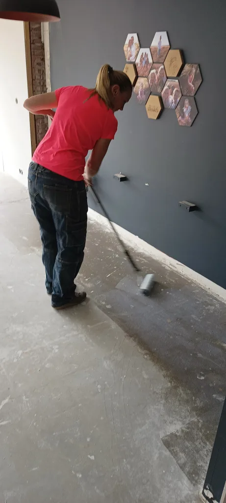 WARP Systems rijtjeswoning aanbrengen primer