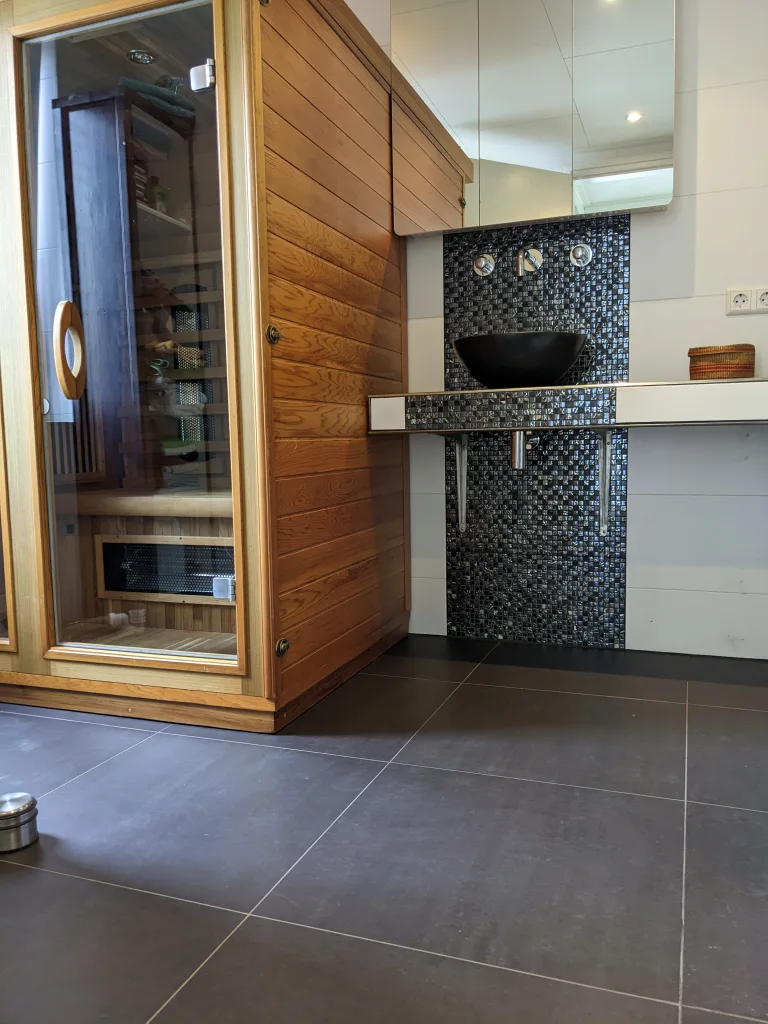 WARP Systems badkamer voor installatie vloerverwarming