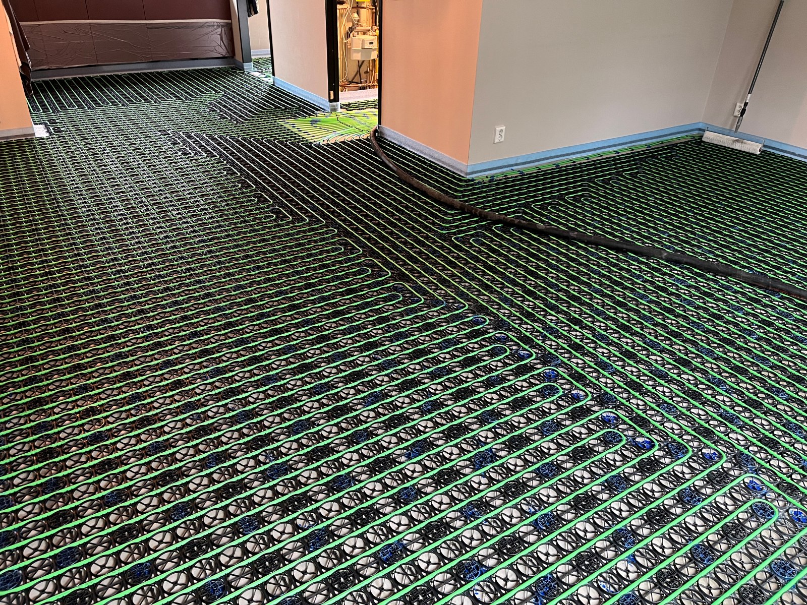 woonkamer_keuken met vloerverwarming