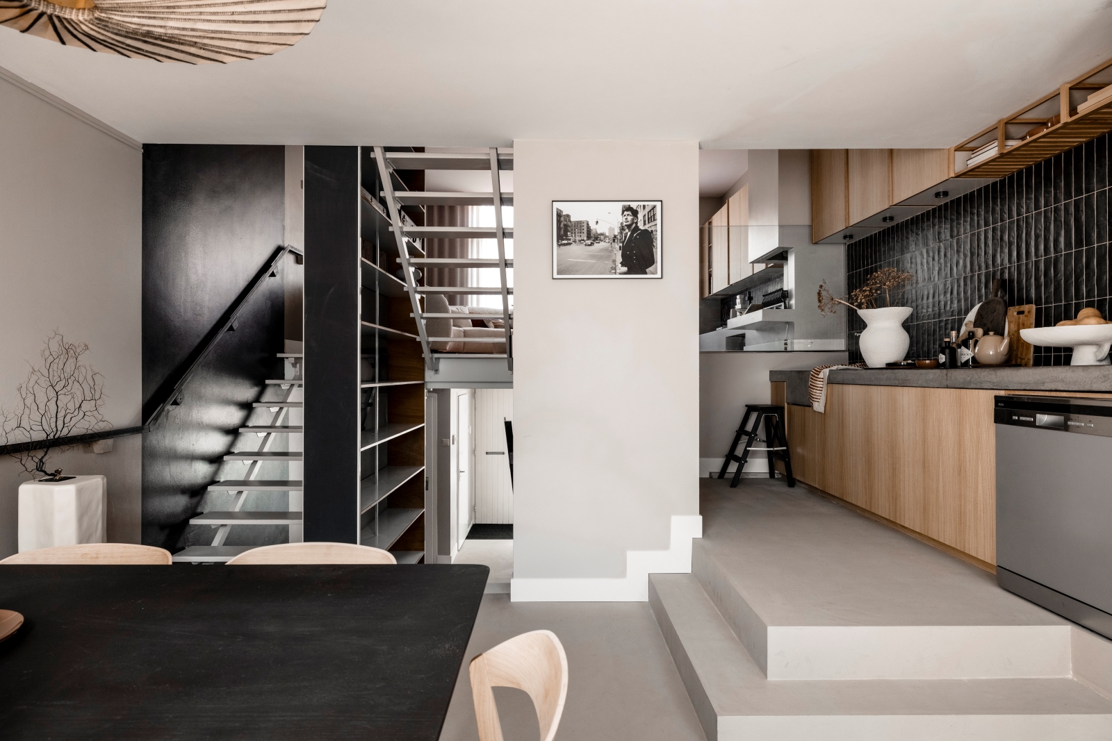 keuken met vloerverwarming ingericht