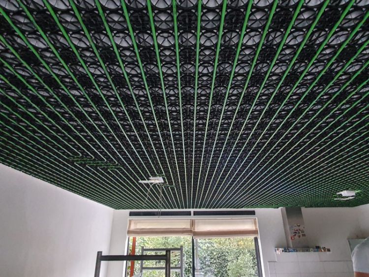 WARP Systems plafondverwarming SpeeTile systeem