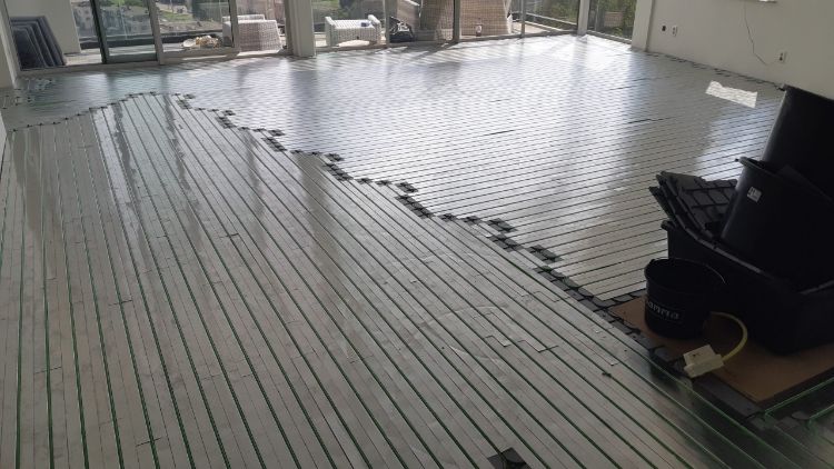 Vloerverwarming in appartement