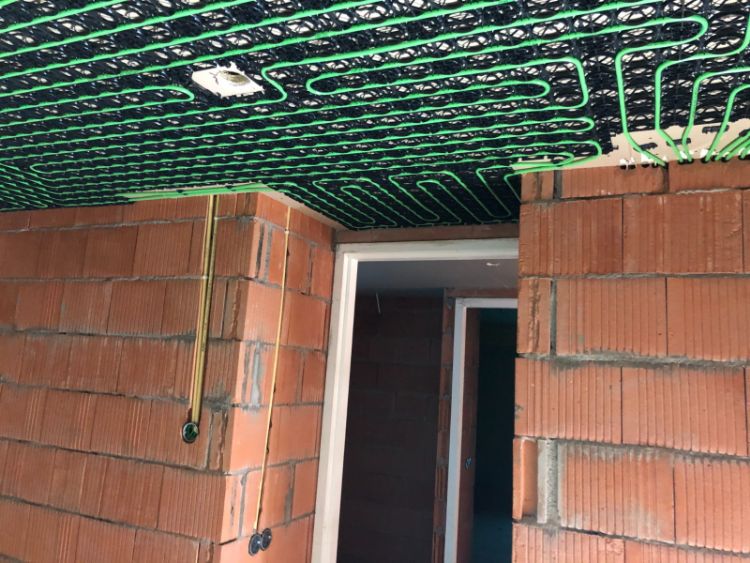 WARP Systems plafondverwarming SpeeTile systeem