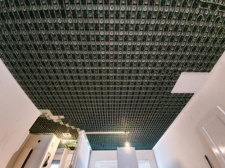 WARP Systems plafondverwarming SpeeTile systeem