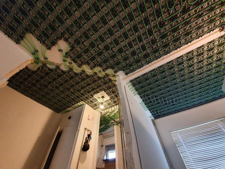 WARP Systems plafondverwarming SpeeTile systeem