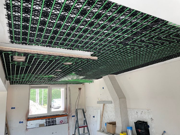 WARP Systems plafondverwarming SpeeTile systeem