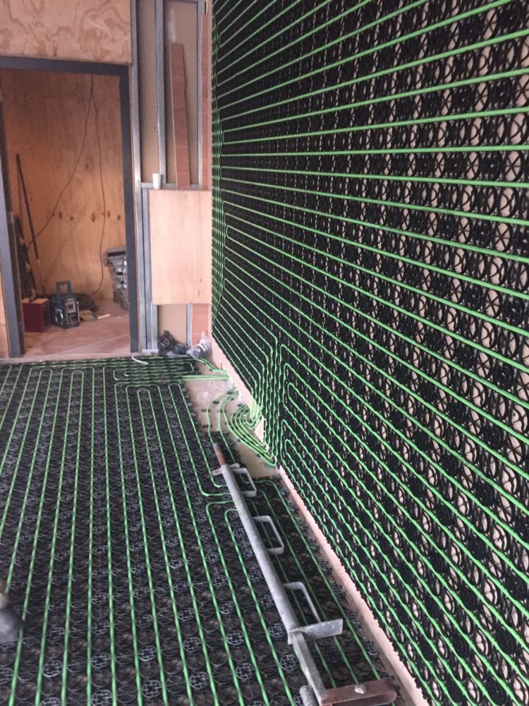 Vloer en Wand verwarming