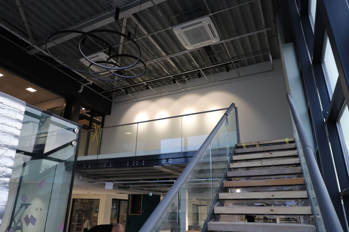 Wandverwarming met stuc