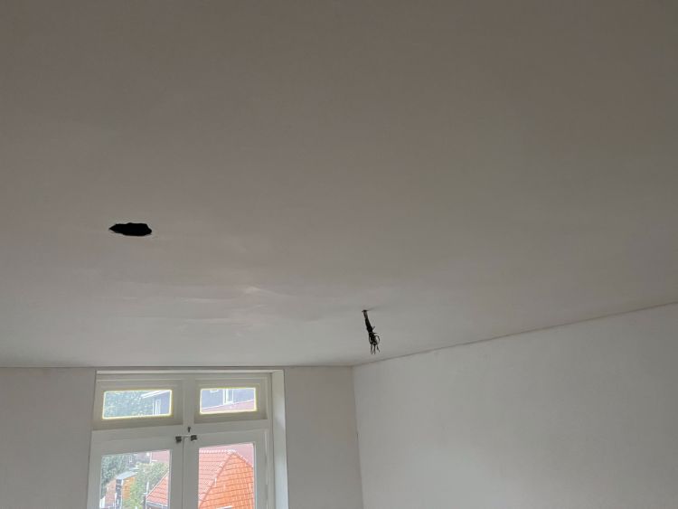 WARP Systems plafondverwarming SpeeTile systeem eindresultaat