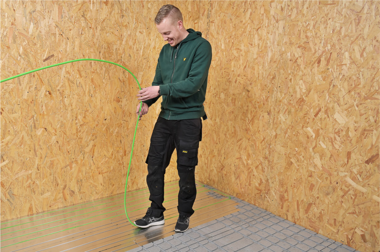 Installatie SpeeTherm15 systeem