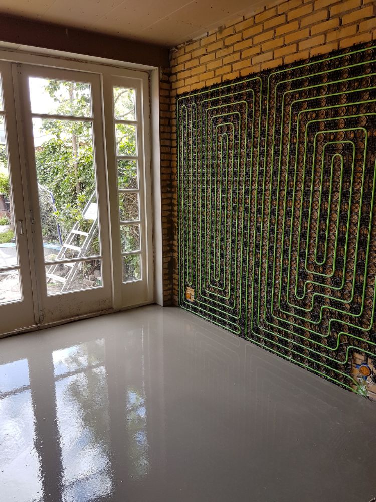 Wand en Vloerverwarming door WARP systems