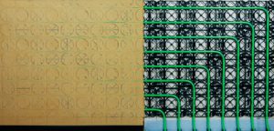 Wandverwarming met leemstuc