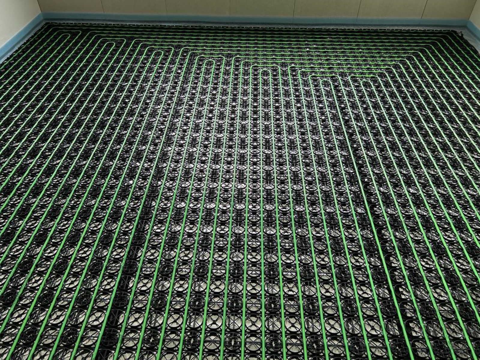 Vloerverwarming op houten vloer