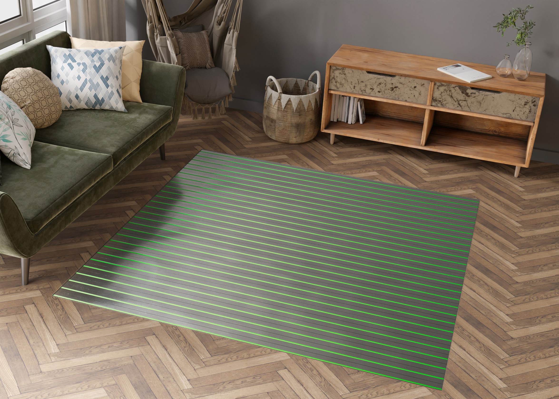 droogbouw vloerverwarming woonkamer