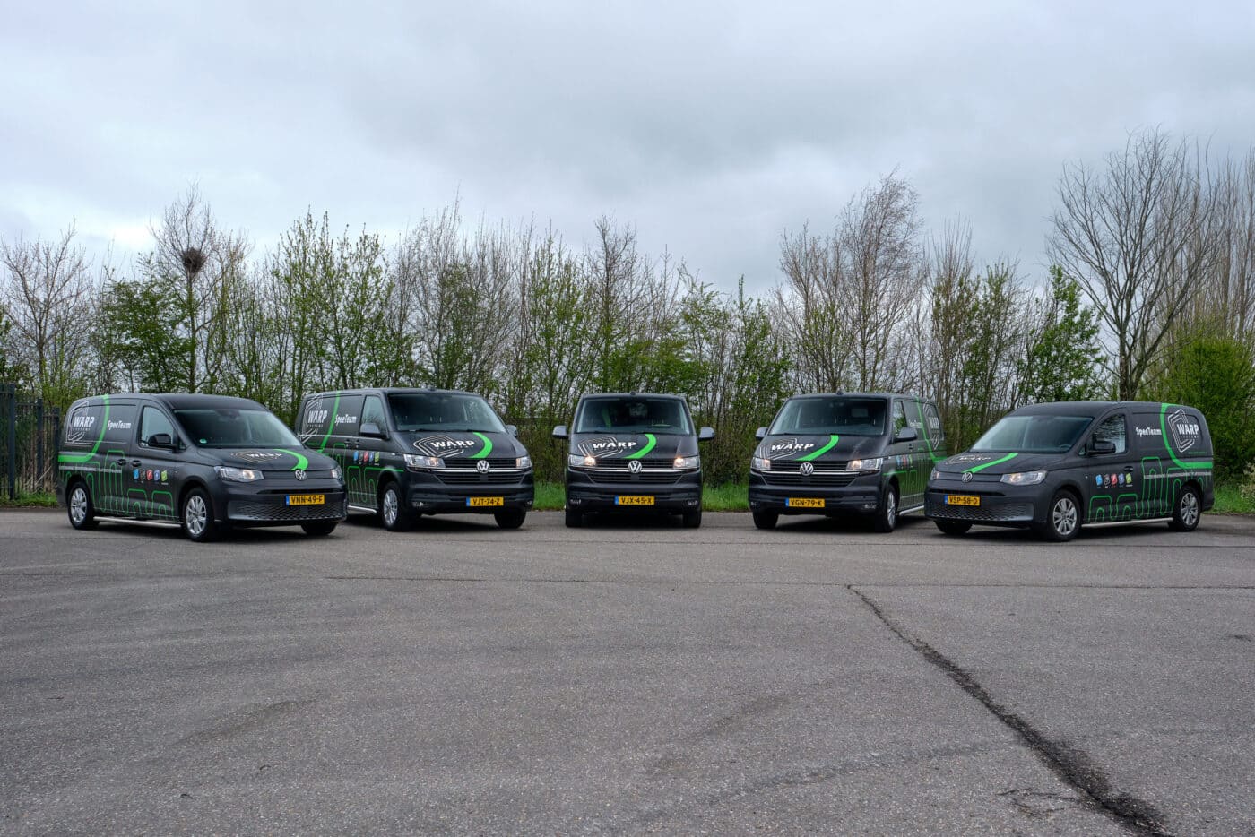 WARP Systems wagenpark