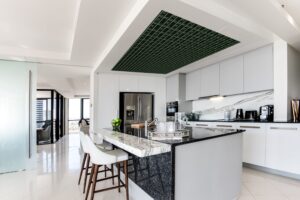 Plafondverwarming keuken van WARP Systems