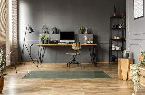 Thuiskantoor met SpeeTherm vloerverwarming