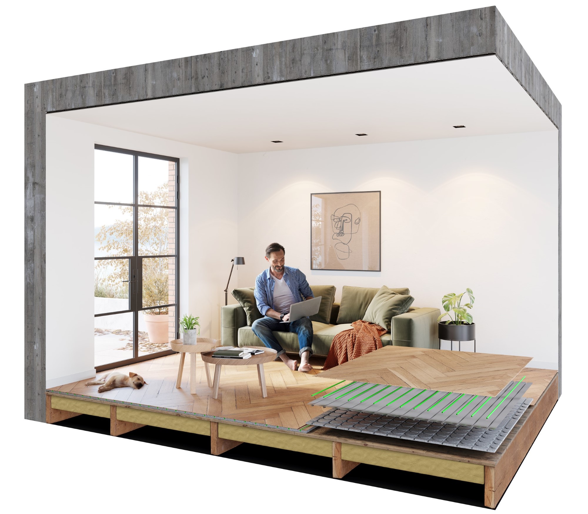 Opbouw van SpeeTherm15