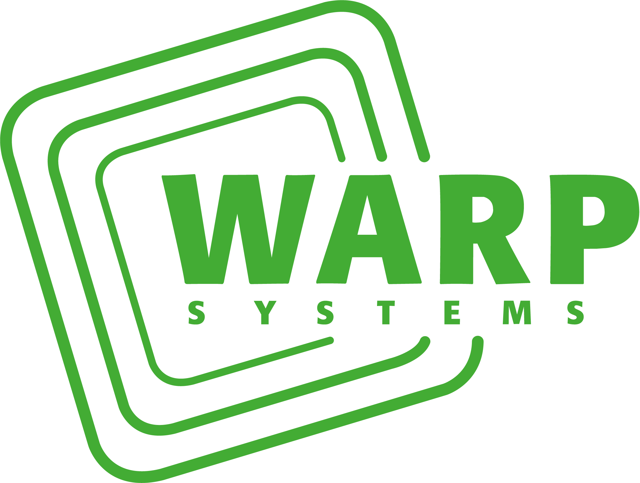 Logo WARP Systems groen