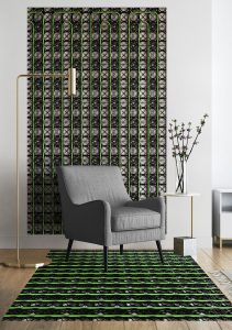 Woonkamer vloerverwarming en wandverwarming