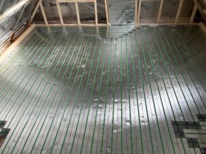 SpeeTherm15 vloerverwarming systeem zolder