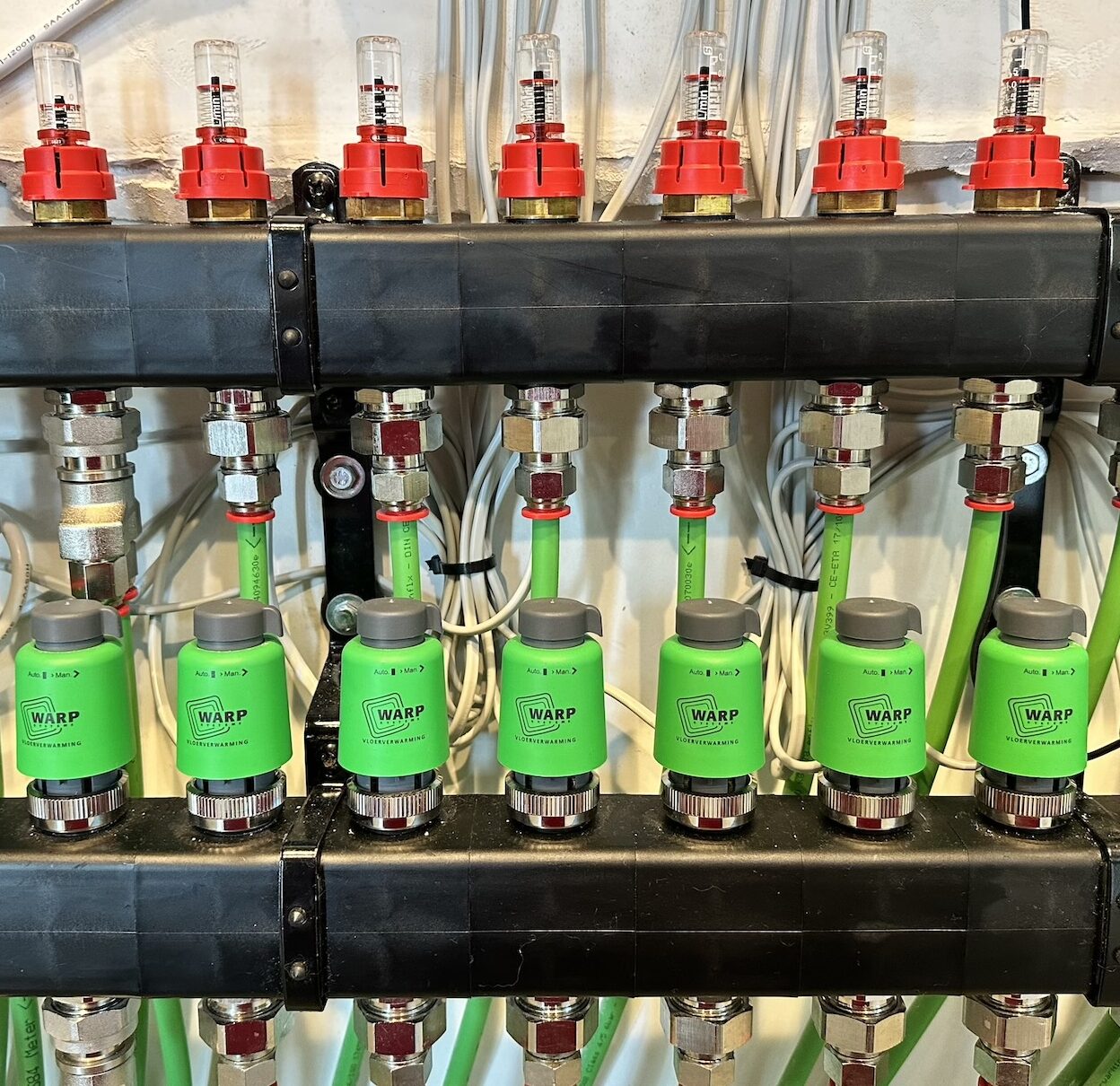 Verdeler met Meet- en Regeltechniek